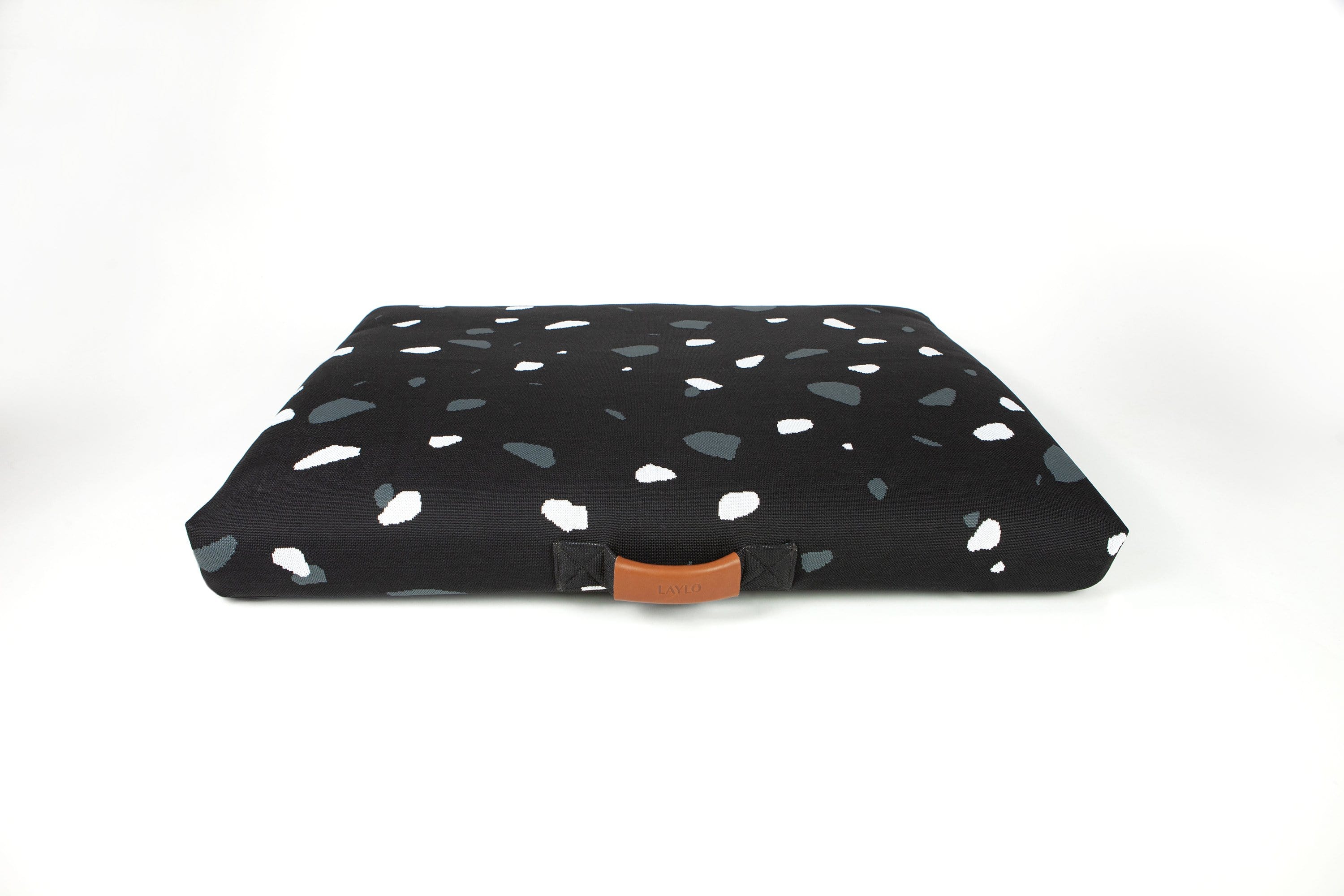 Black Terrazzo | Mid-Century Modern Dog Bed or Bed Cover - Image 2