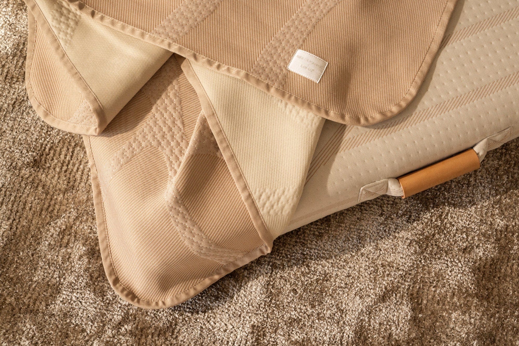 Brigette Romanek | Luxury Pet Throw Blanket - Taupe - Image 3
