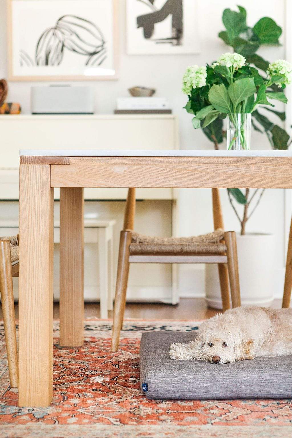 Gray | Modern Dog Bed or Bed Cover - Image 4