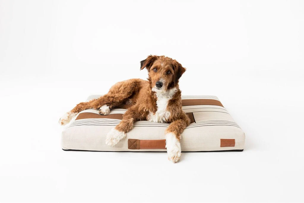 John Legend | Tan Geometric Dog Bed or Bed Cover - Image 2