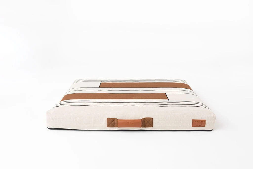 John Legend | Tan Geometric Dog Bed or Bed Cover - Image 6