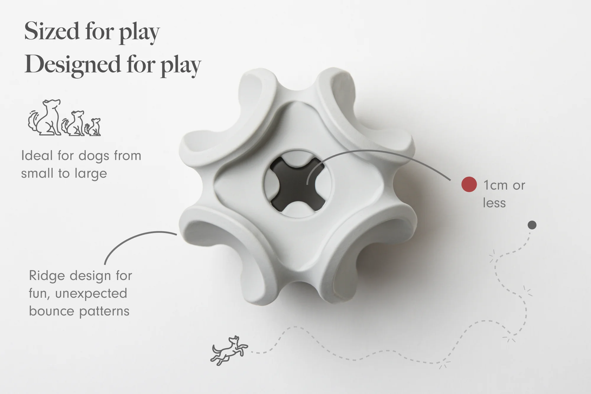 LAY LO Treat Dispensing Rubber Toy - Image 4