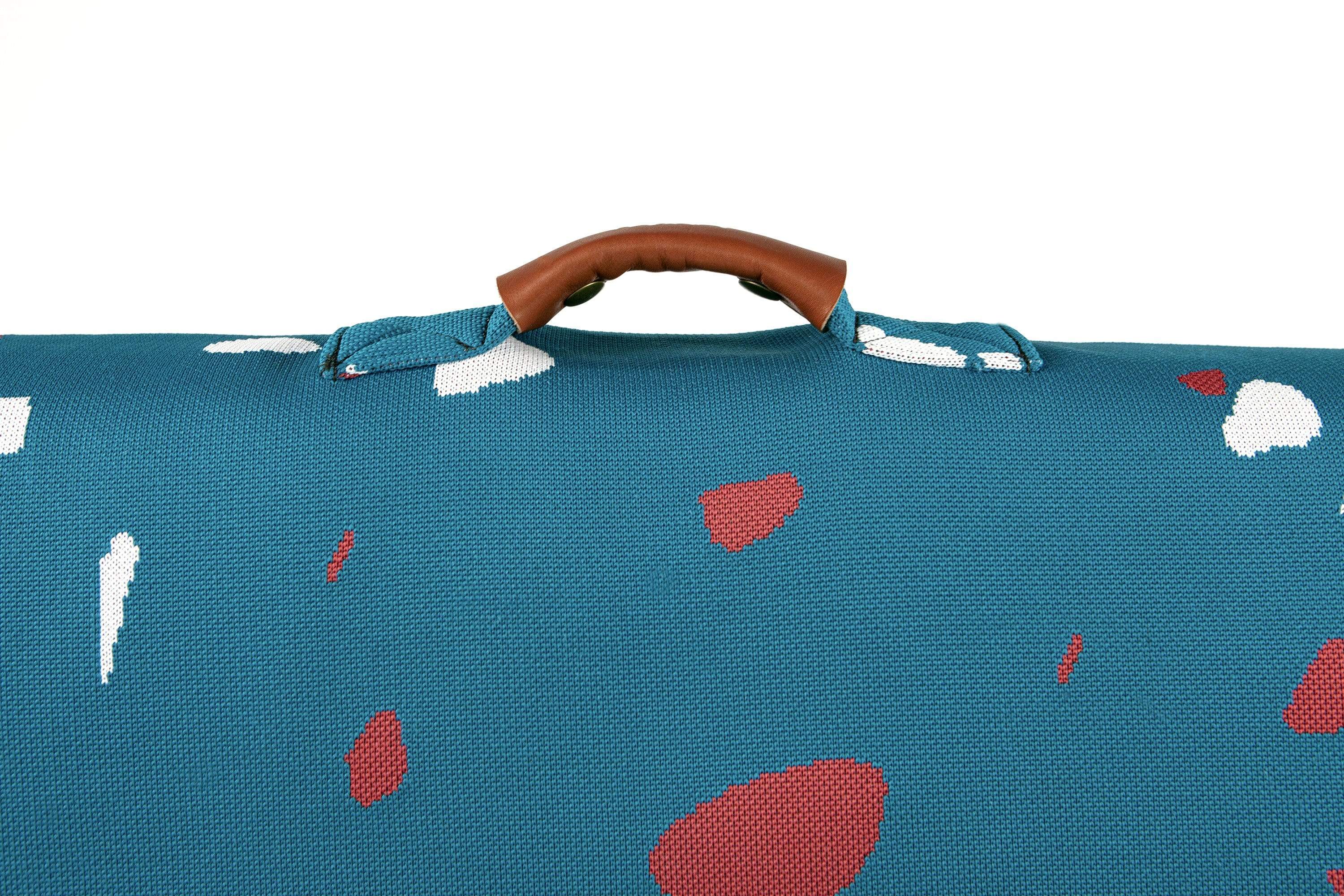 Teal Terrazzo | Mid-Century Modern Dog Bed or Bed Cover - Image 12