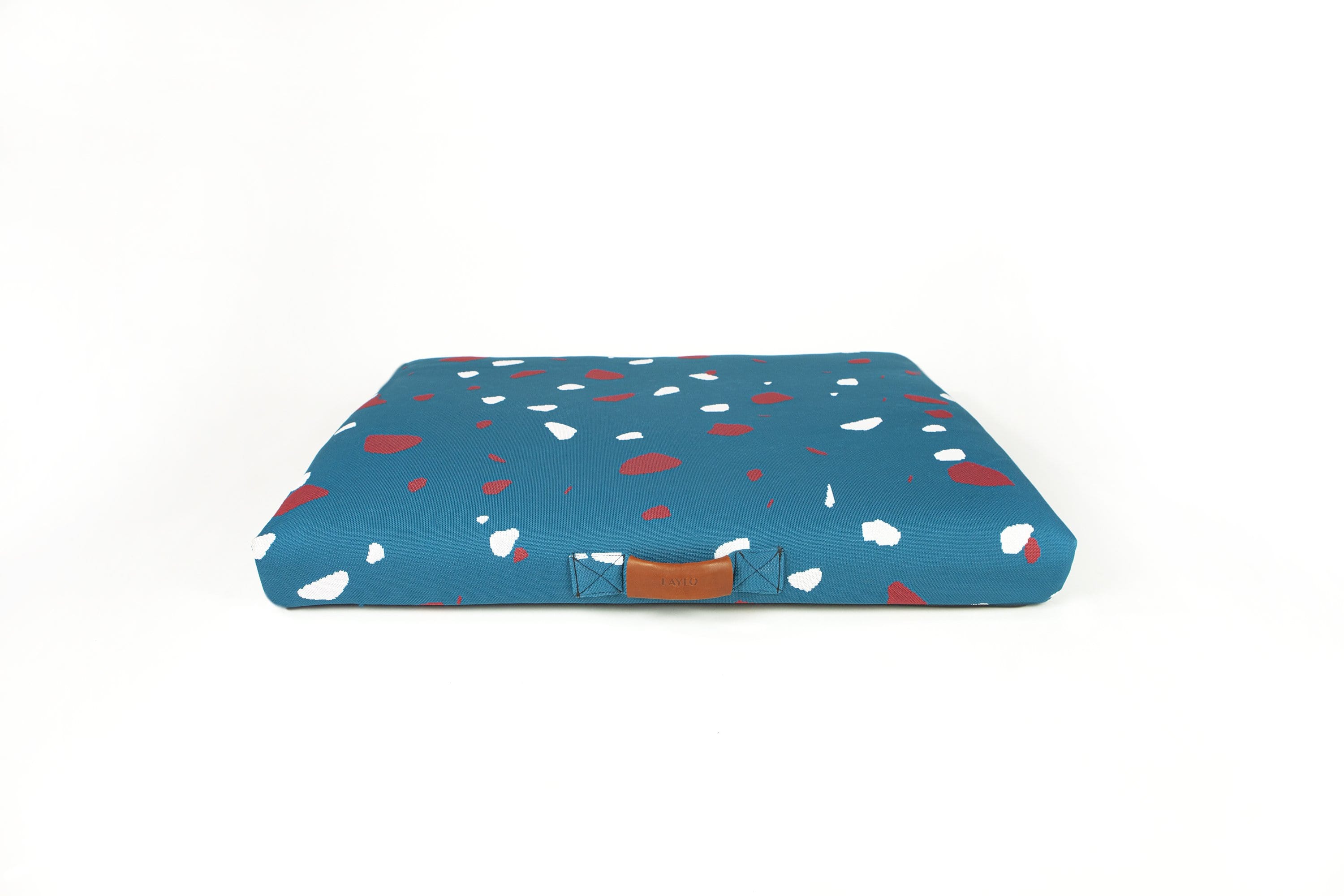 Teal Terrazzo | Mid-Century Modern Dog Bed or Bed Cover - Image 2